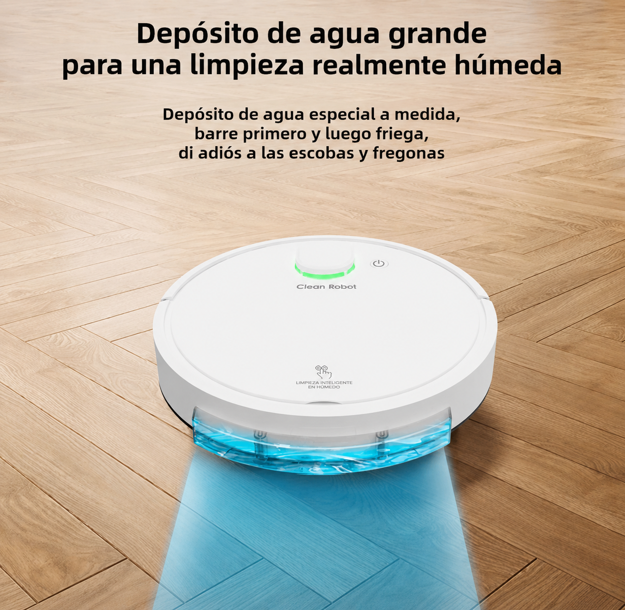 Aspirador Robot con efecto Mopa incluido
